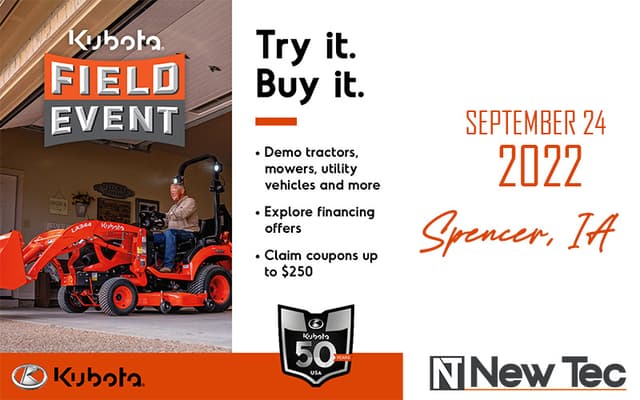 Kubota Field Event – September 24, 2022