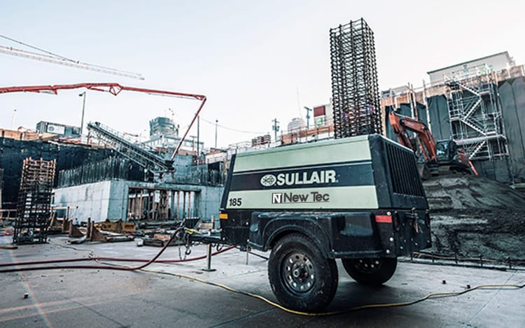 New in 2022 – Sullair portable diesel air compressors