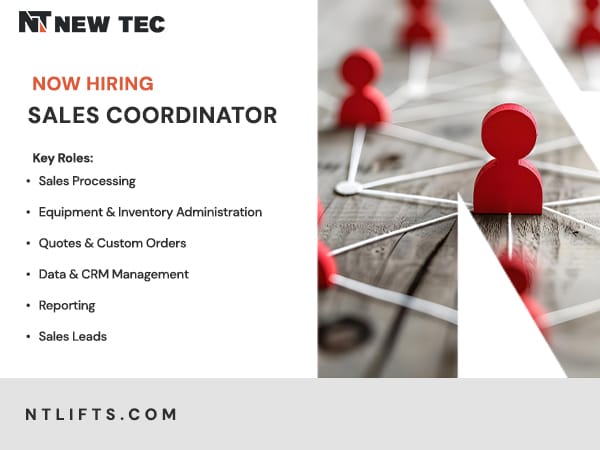 sales coordinator, new tec