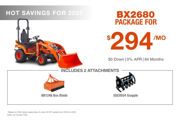 Kubota BX2680V - New Tec